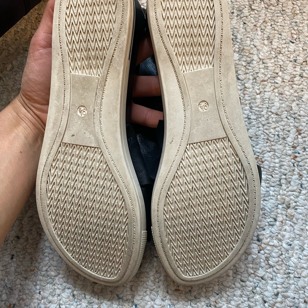 Eileen Fisher SPORT TUMBLED LEATHER SNEAKER SANDAL - Gladiator sandal - Picture 5 of 5